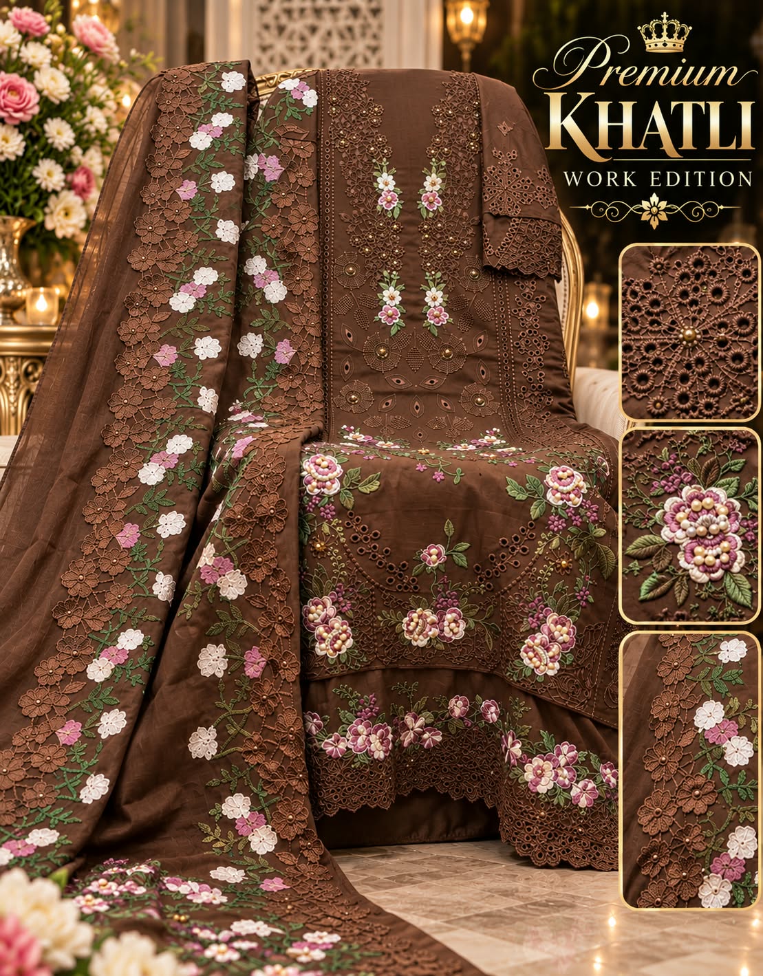 ELAF PREMIUM KHATLI WORK PAKISTANI SUITS ONLINE INDIA - Image 3