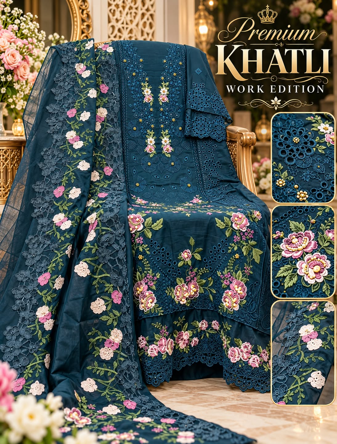 ELAF PREMIUM KHATLI WORK PAKISTANI SUITS ONLINE INDIA - Image 4
