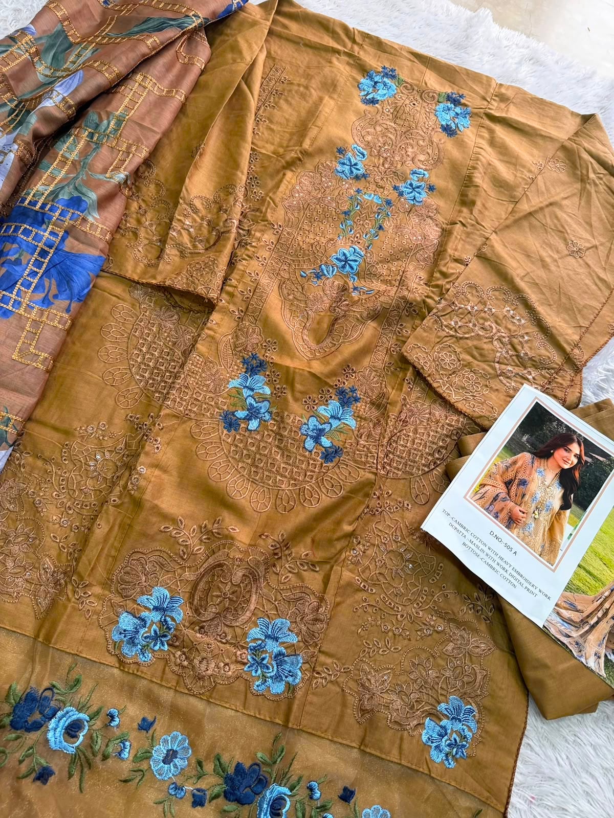 IMROZIA STUDIO 505 A PAKISTANI SUITS ONLINE SHOPPING - Image 3