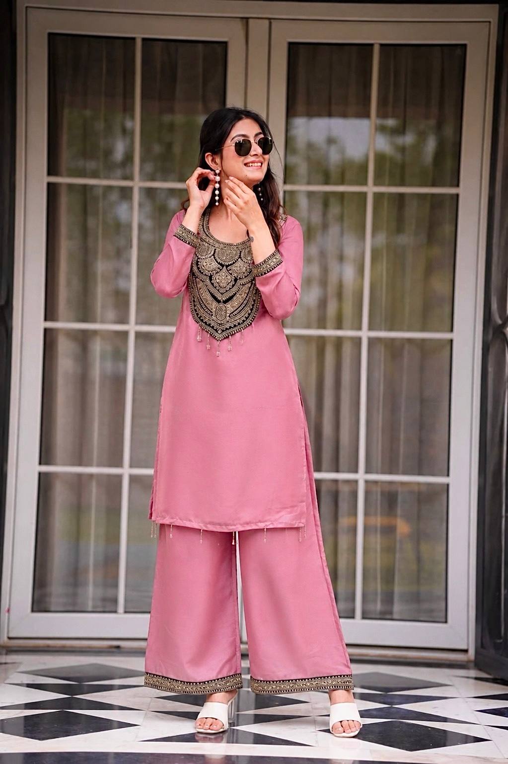 JD 660 LATEST DESIGNER CO-ORD SET ONLINE COLLECTION - Image 2