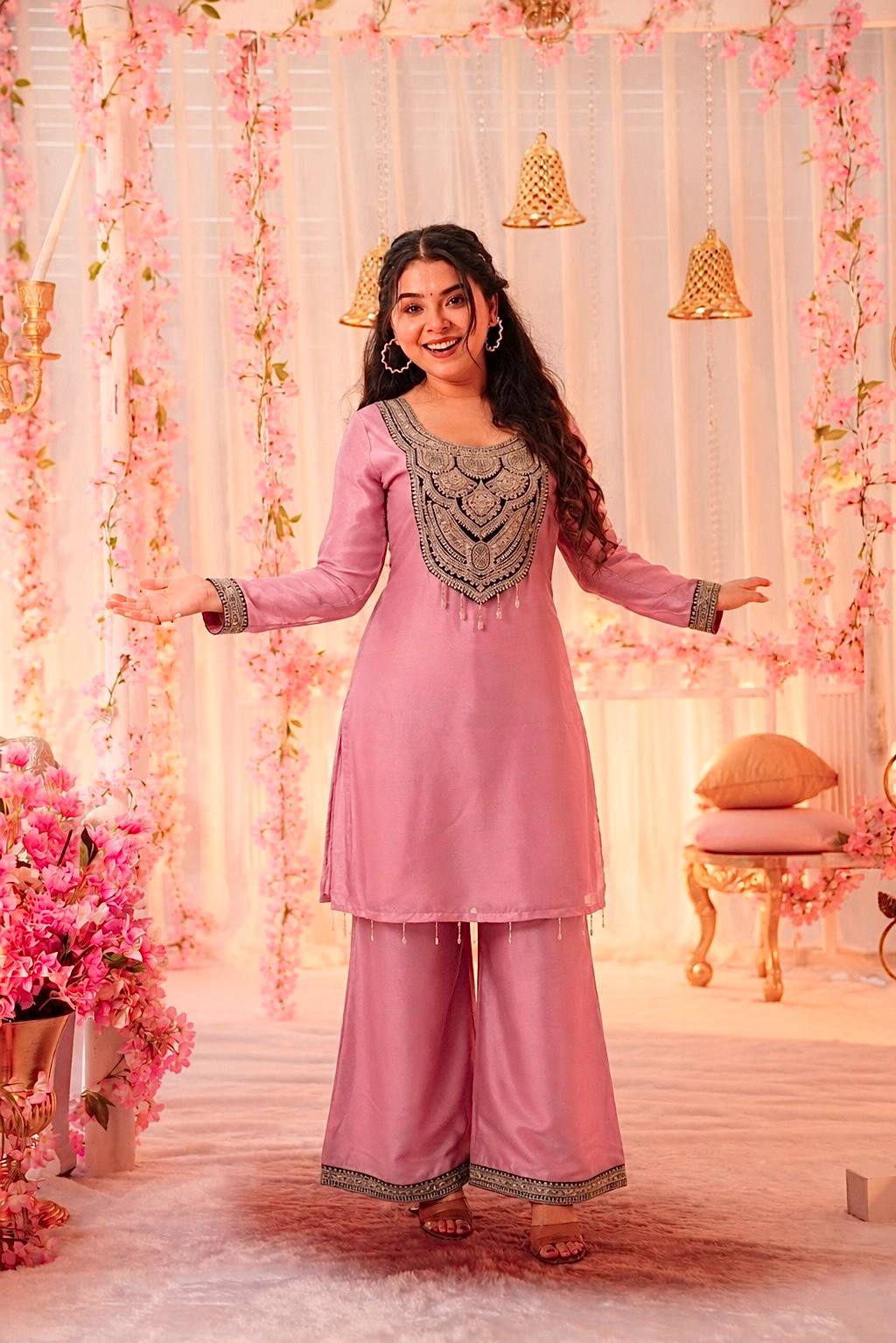JD 660 LATEST DESIGNER CO-ORD SET ONLINE COLLECTION (#165687)