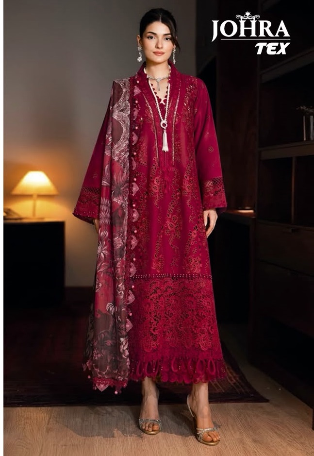 JOHRA TEX JT 206 PAKISTANI SUITS IN SINGLE PIECE (#166070)