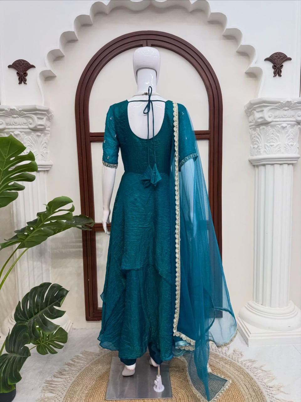 KD 1655 PAKISTANI DESIGNER ANARKALI GOWN ONLINE COLLECTION