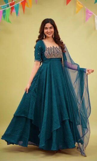 KD 1655 PAKISTANI DESIGNER ANARKALI GOWN ONLINE COLLECTIONKD 1655 PAKISTANI DESIGNER ANARKALI GOWN ONLINE COLLECTION