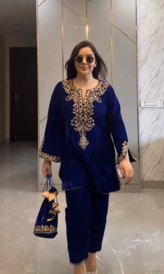 LC 1156 VELVET KURTI PLAZZO ST ONLINE SUPPLIERLC 1156 VELVET KURTI PLAZZO ST ONLINE SUPPLIER
