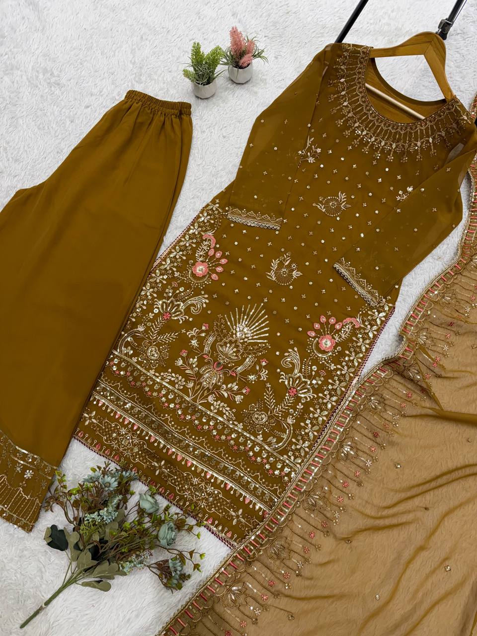 LG 2159 PAKISTANI SHARARA SUITS WHOLESALE SUPPLIER