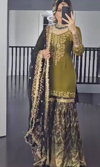 MD 3033 DESIGNER PARTY WEAR SHARARA SUITS ONLINE IN SURATMD 3033 DESIGNER PARTY WEAR SHARARA SUITS ONLINE IN SURAT