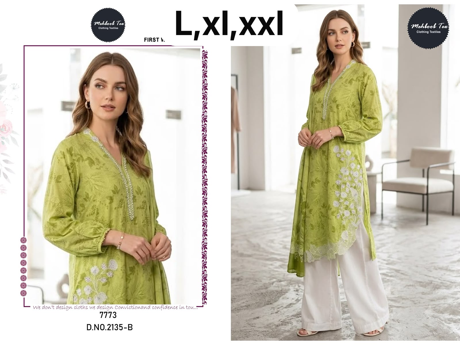 MEHBOOB TEX 2135 B PAKISTANI KURTI ONLINE SUPPLIER