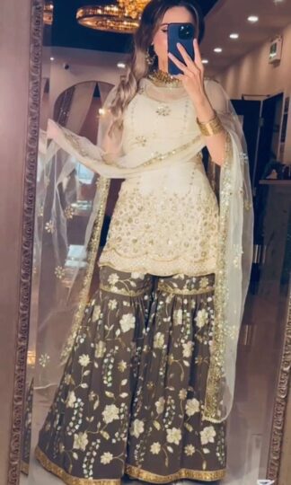 MT 4011 DESIGNER SHARARA SUIT MANUFACTURER SURATMT 4011 DESIGNER SHARARA SUIT MANUFACTURER SURAT