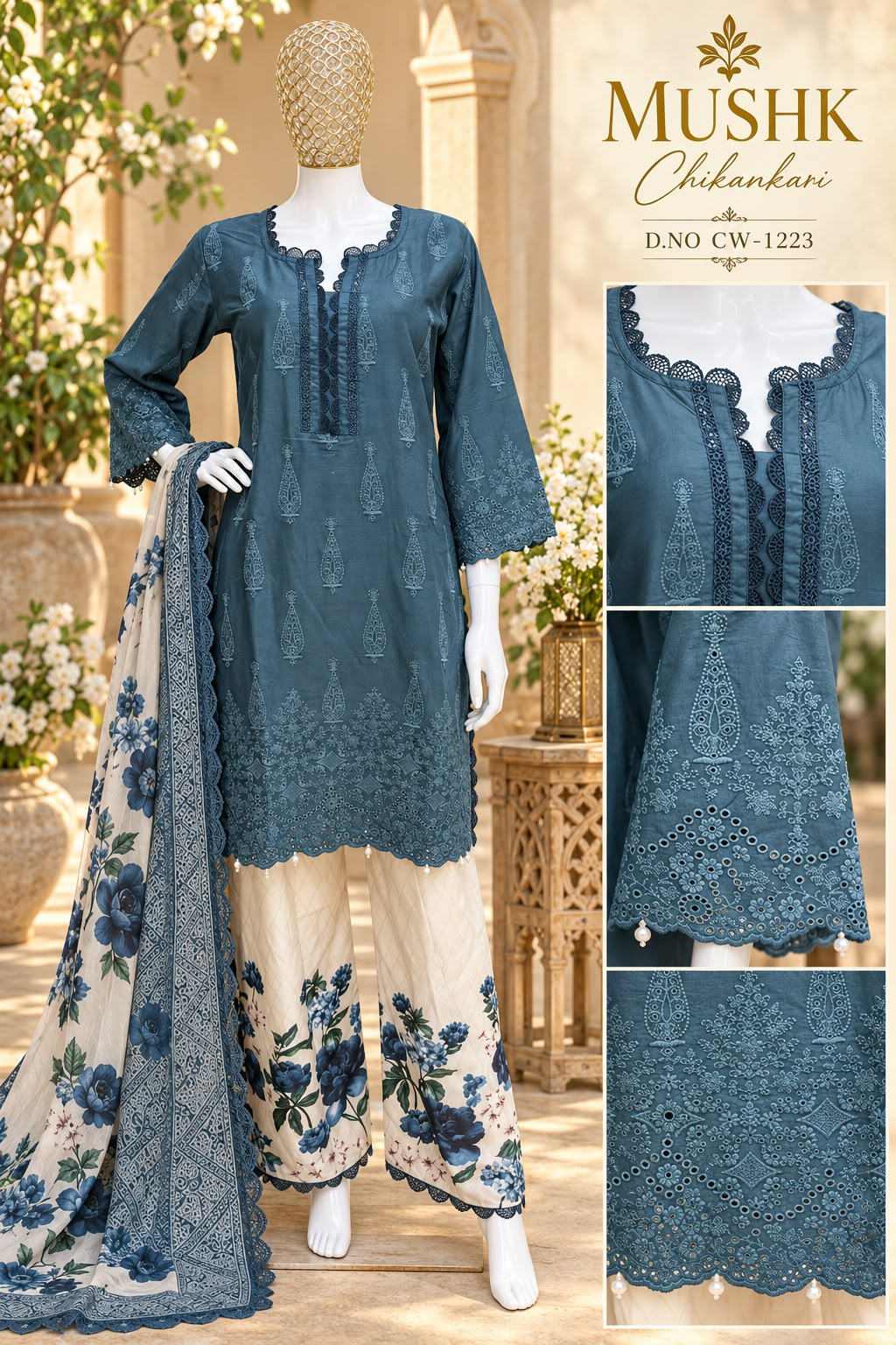 MUSHQ CW 1223 VIRAL PAKISTANI SUPER HIT DESIGN BUY ONLINE (#165957)