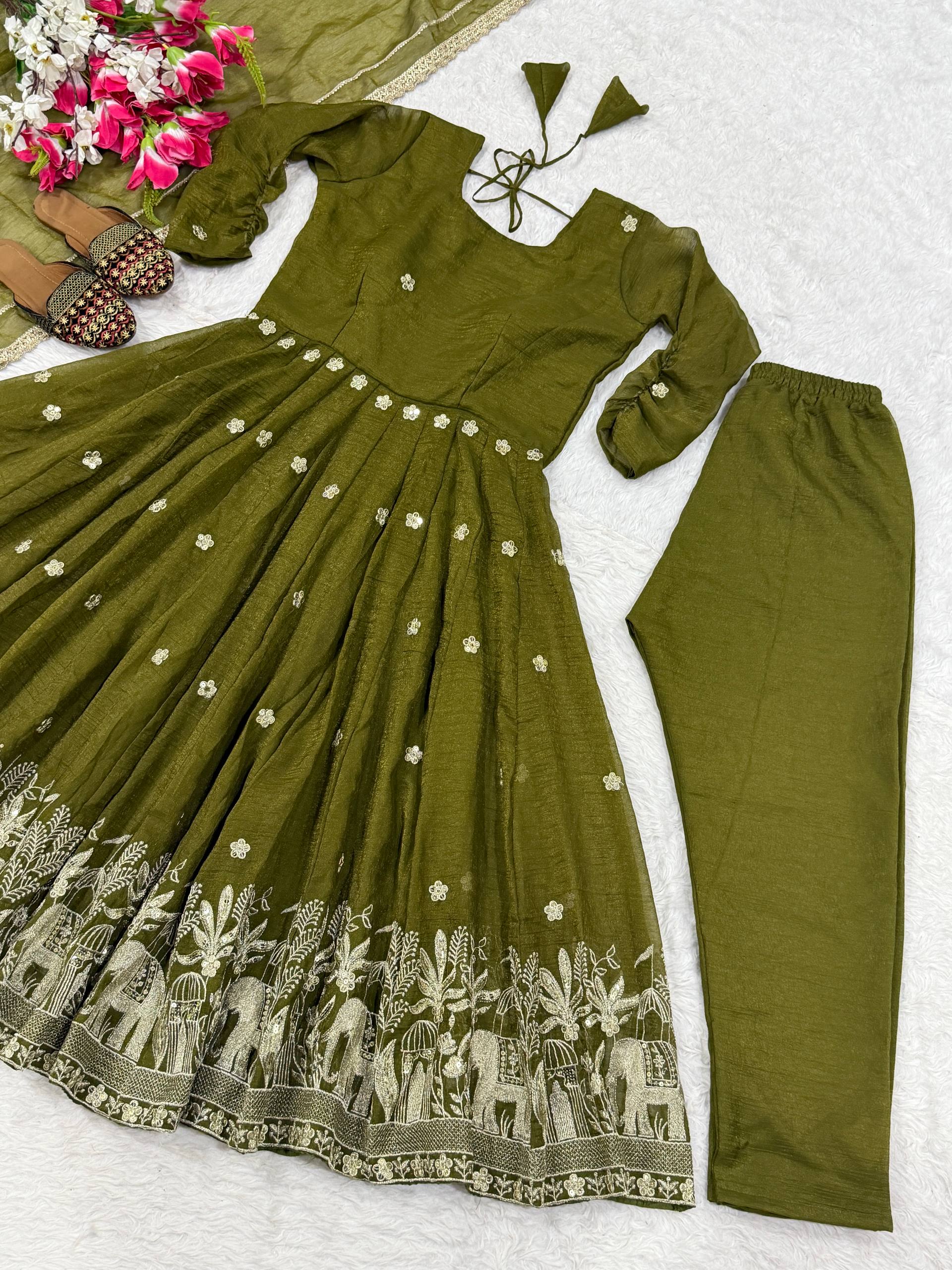 NF 1267 DESIGNER ANARKALI SUITS ONLINE COLLECTION