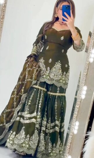 NF 1297 LATEST LADIES DESIGNER SHARARA SUIT WHOLESALENF 1297 LATEST LADIES DESIGNER SHARARA SUIT WHOLESALE