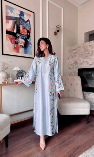 PD 1164 PAKISTANI LONG KAFTAN DRESS SET ONLINE COLLECTIONPD 1164 PAKISTANI LONG KAFTAN DRESS SET ONLINE COLLECTION
