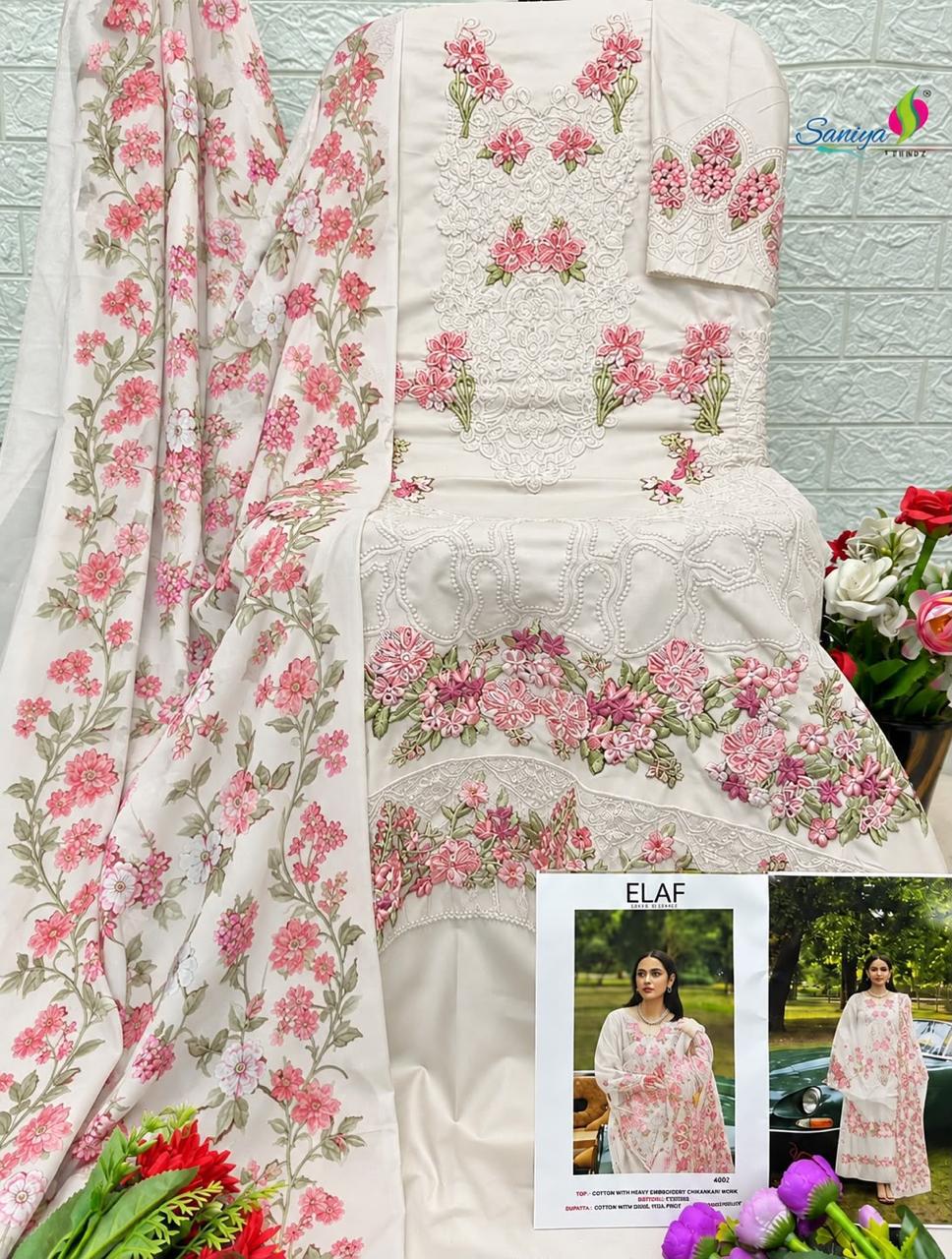 SANIYA TRENDZNX ELAF PAKISTANI SUITS ONLINE INDIA (#165070)