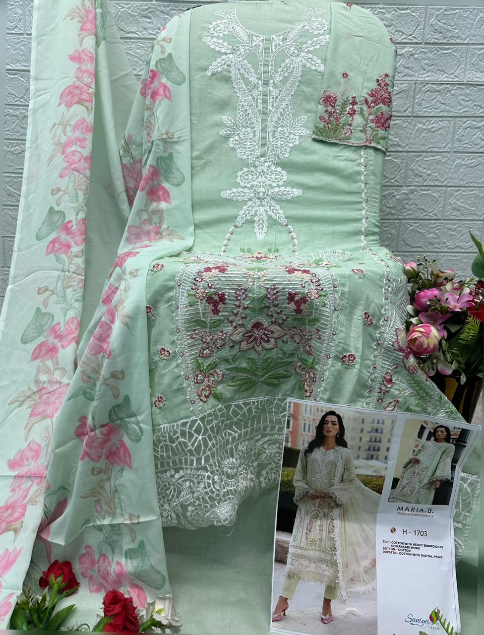 SANIYA TRENDZNX ELAF WHOLESALER PAKISTANI SUITS ONLINE INDIA - Image 5
