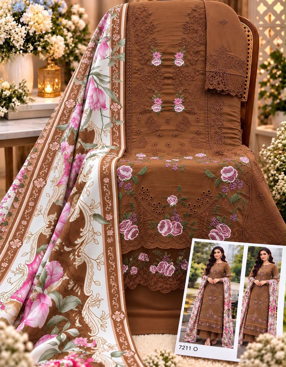 SANIYA TRENDZNX ELAF WHOLESALER PAKISTANI SUITS ONLINE INDIA - Image 7