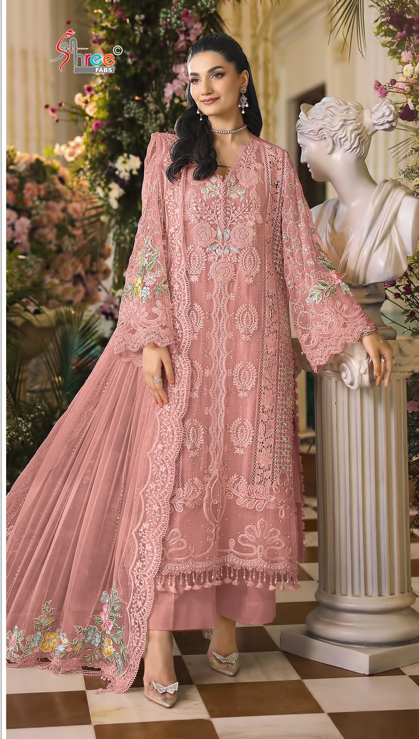 SHREE FABS SF 5670 A PAKISTANI SUITS ONLINE SHOPPING (#165376)