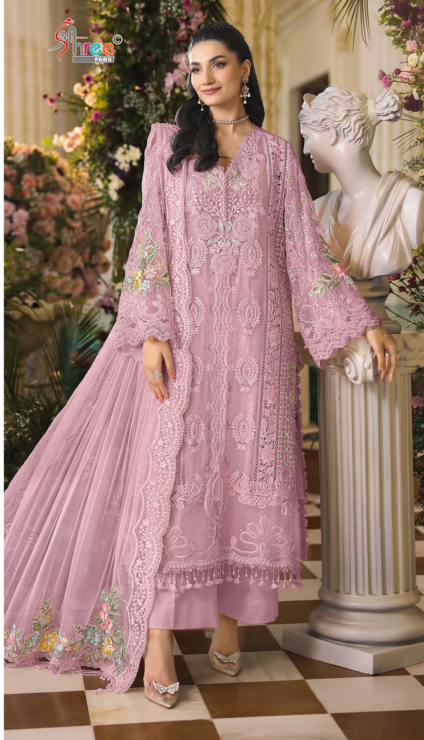 SHREE FABS SF 5670 C PAKISTANI SUITS MANUFACTURER (#165382)