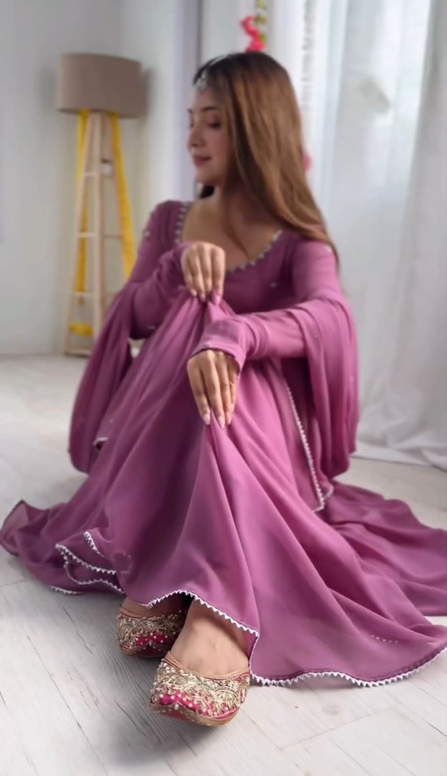 SRK 5196 PAKISTANI ANARKALI GOWN ONLINE WHOLESALE (#166305)