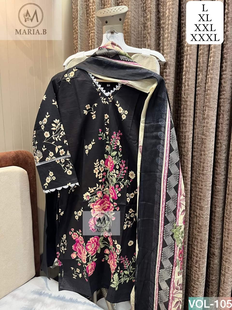 THE LIBAS COLLECTION 105 COTTON STITCHED BEST QUALITY PAKISTANI KURTI