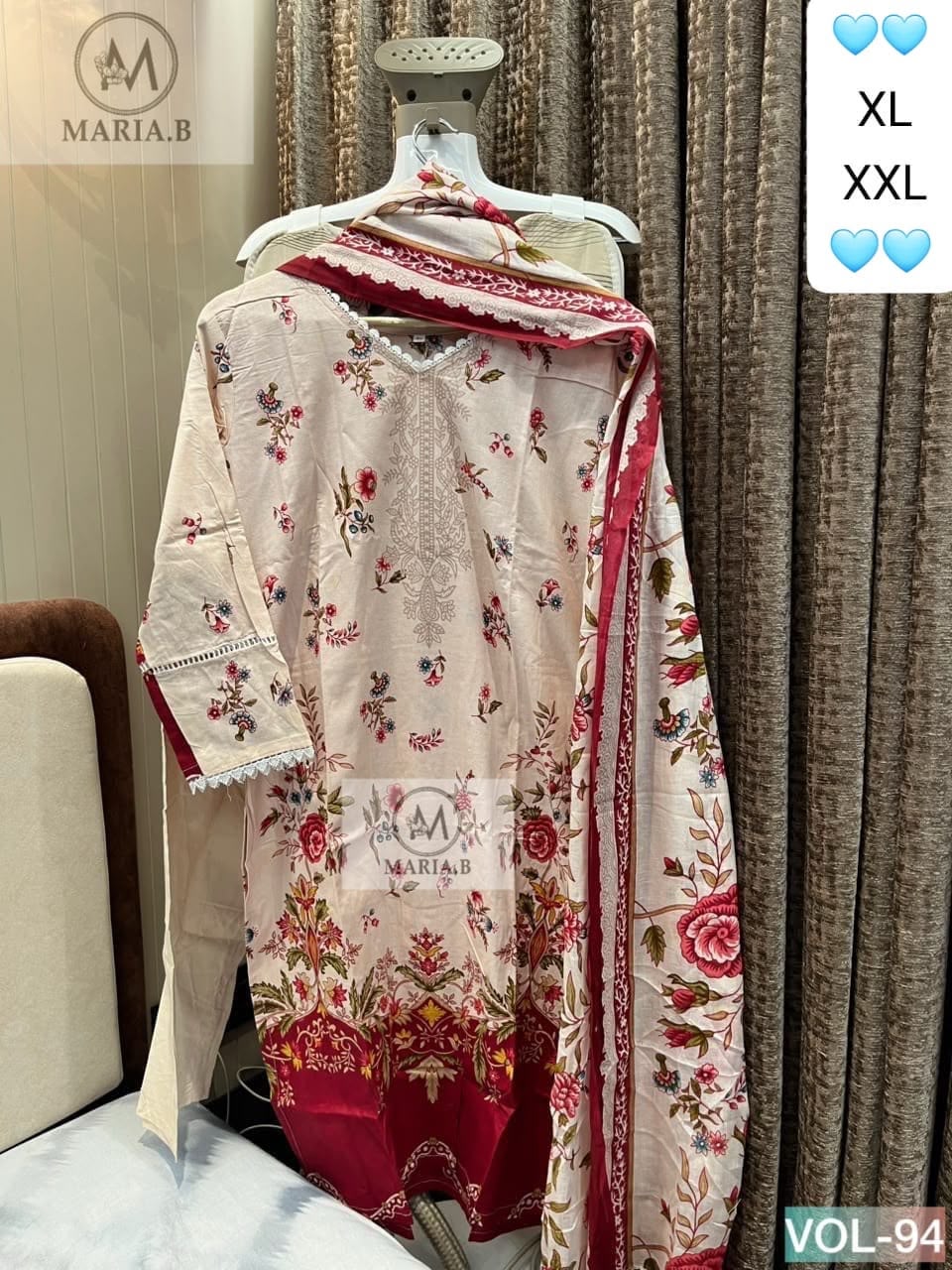 THE LIBAS COLLECTION 94 COTTON STITCHED PAKISTANI KURTI WITH PRICE (#165401)