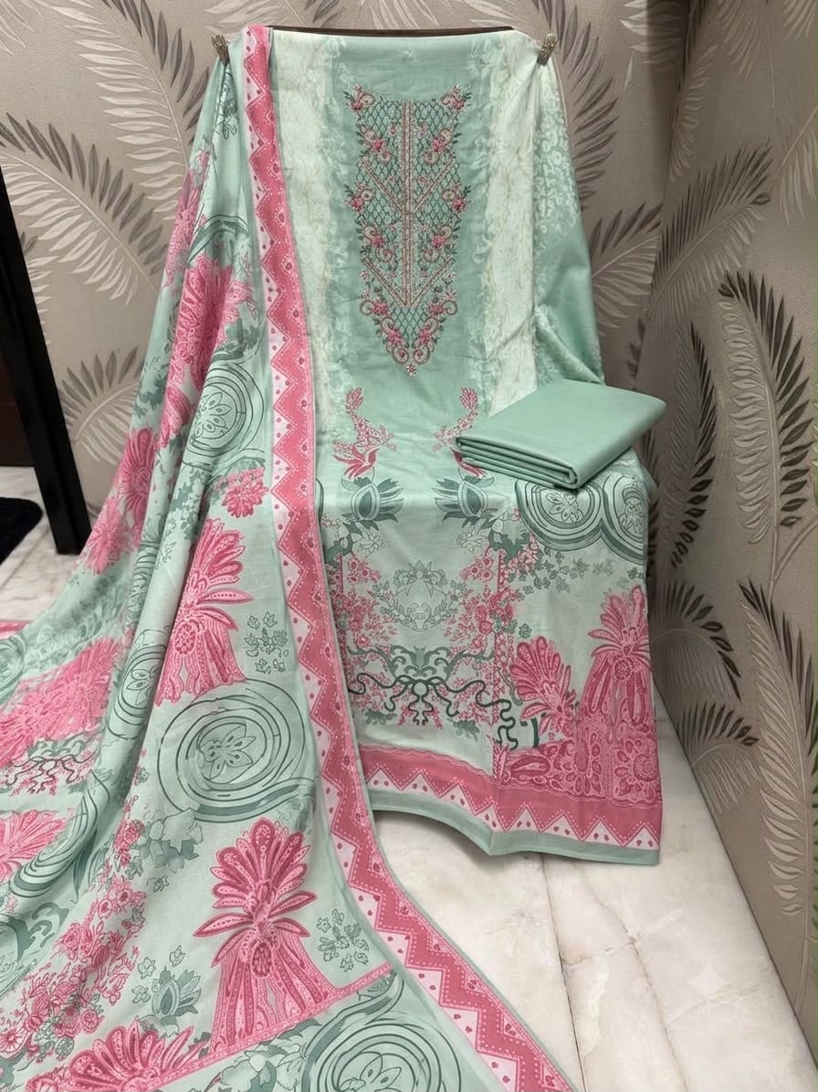 THE LIBAS COLLECTION COTTON EMBROIDERED PAKISTANI SUITS ONLINE INDIA - Image 15