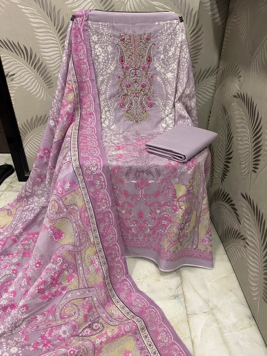 THE LIBAS COLLECTION COTTON EMBROIDERED PAKISTANI SUITS ONLINE INDIA - Image 11