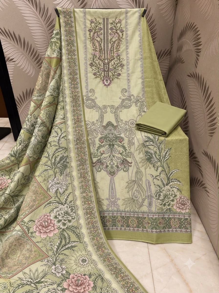 THE LIBAS COLLECTION COTTON EMBROIDERED PAKISTANI SUITS ONLINE INDIA - Image 4