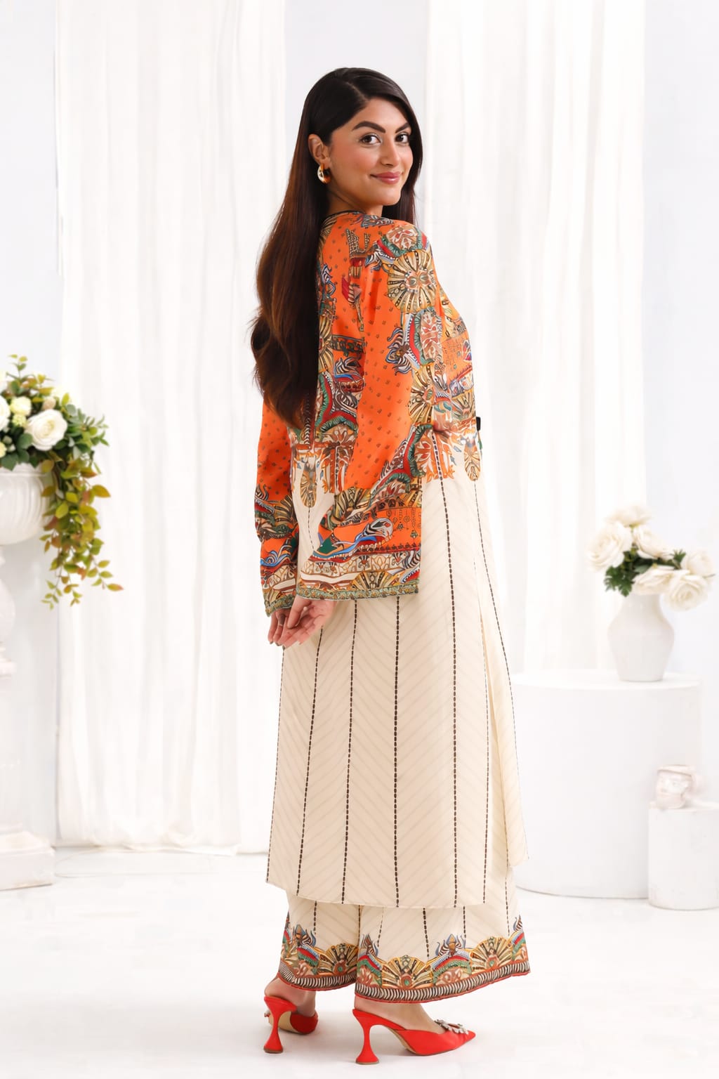 THE LIBAS COLLECTION DESIGNER 2 PC COORDS SUITS WHOLESALE SURAT - Image 2