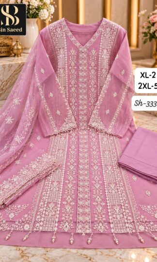 BIN SAEED SH 3332 PAKISTANI KURTI FOR WOMENBIN SAEED SH 3332 PAKISTANI KURTI FOR WOMEN