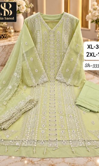 BIN SAEED SH 3332 PAKISTANI SUITS SUPERHIT DESIGNBIN SAEED SH 3332 PAKISTANI SUITS SUPERHIT DESIGN