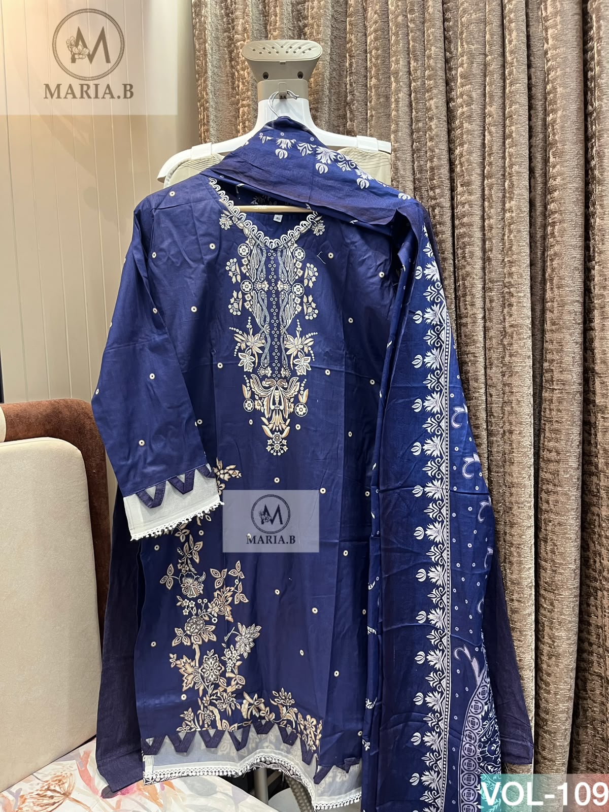 MARIA B STITCH VOL 109 READYMADE SINGLE PAKISTANI KURTI ONLINE (#165375)