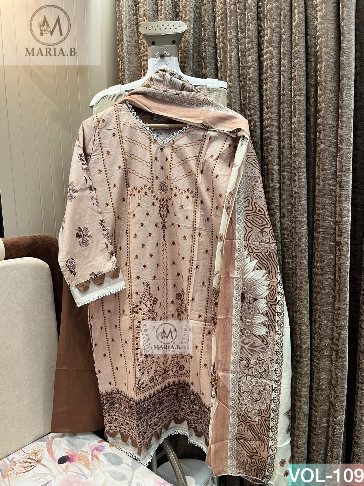 MARIA B STITCH VOL 109 PAKISTANI KURTI LATEST COLLECTION (#165372)