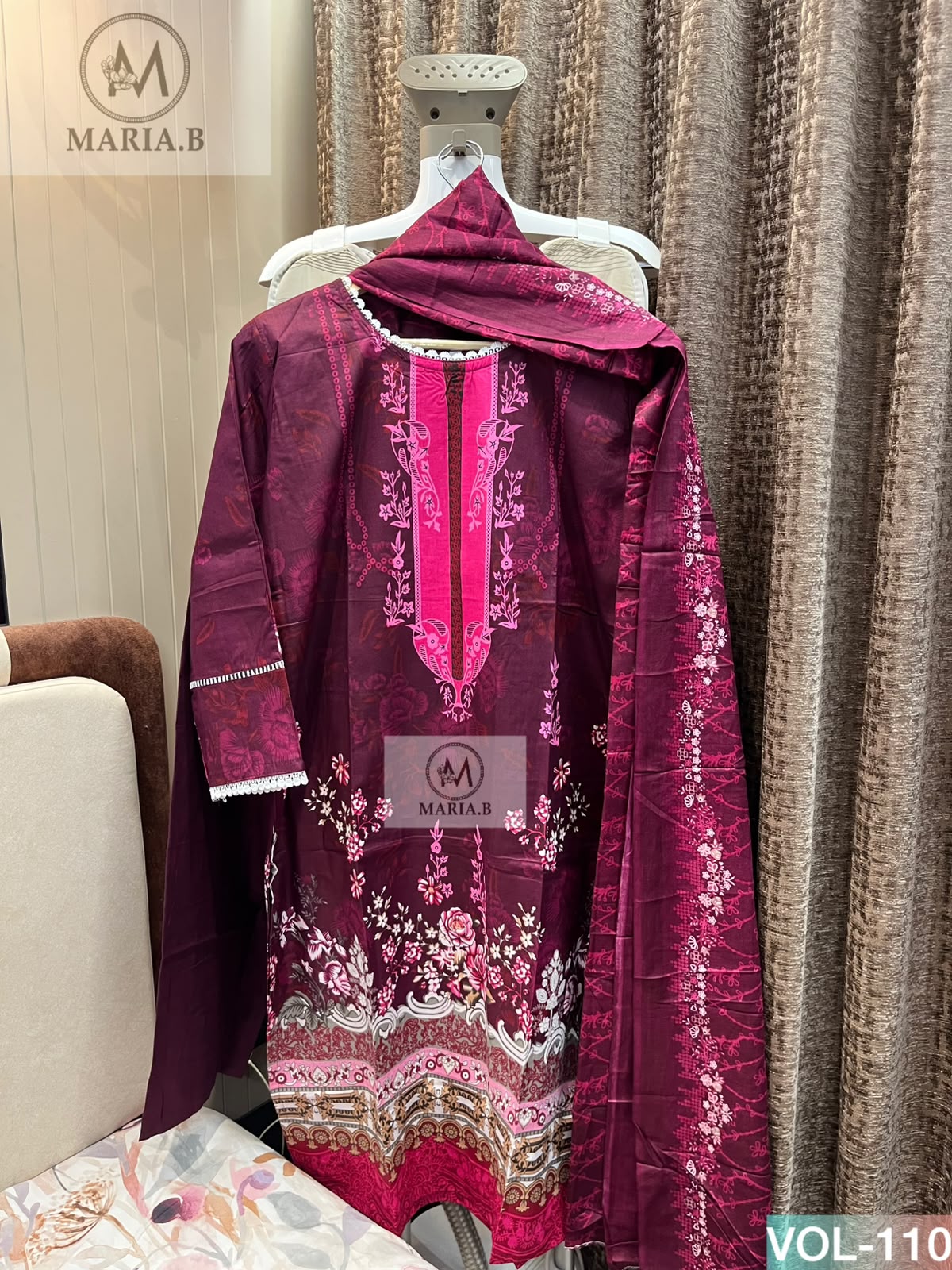 MARIA B STITCH VOL 110 PAKISTANI KURTI AT BEST PRICE (#165177)